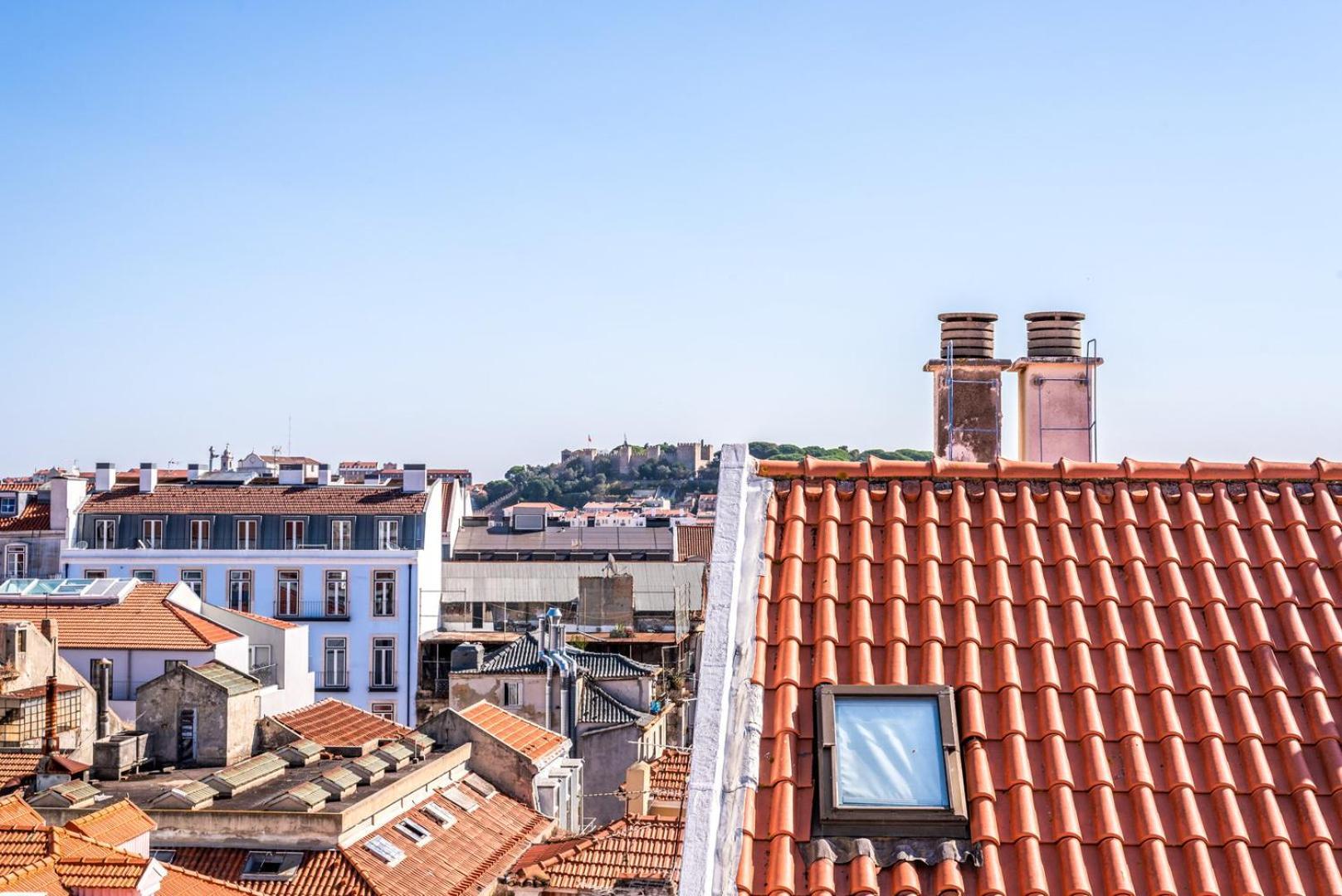 شقة Guestready - Rare Terrace Apt, Historic Center Lisboa المظهر الخارجي الصورة